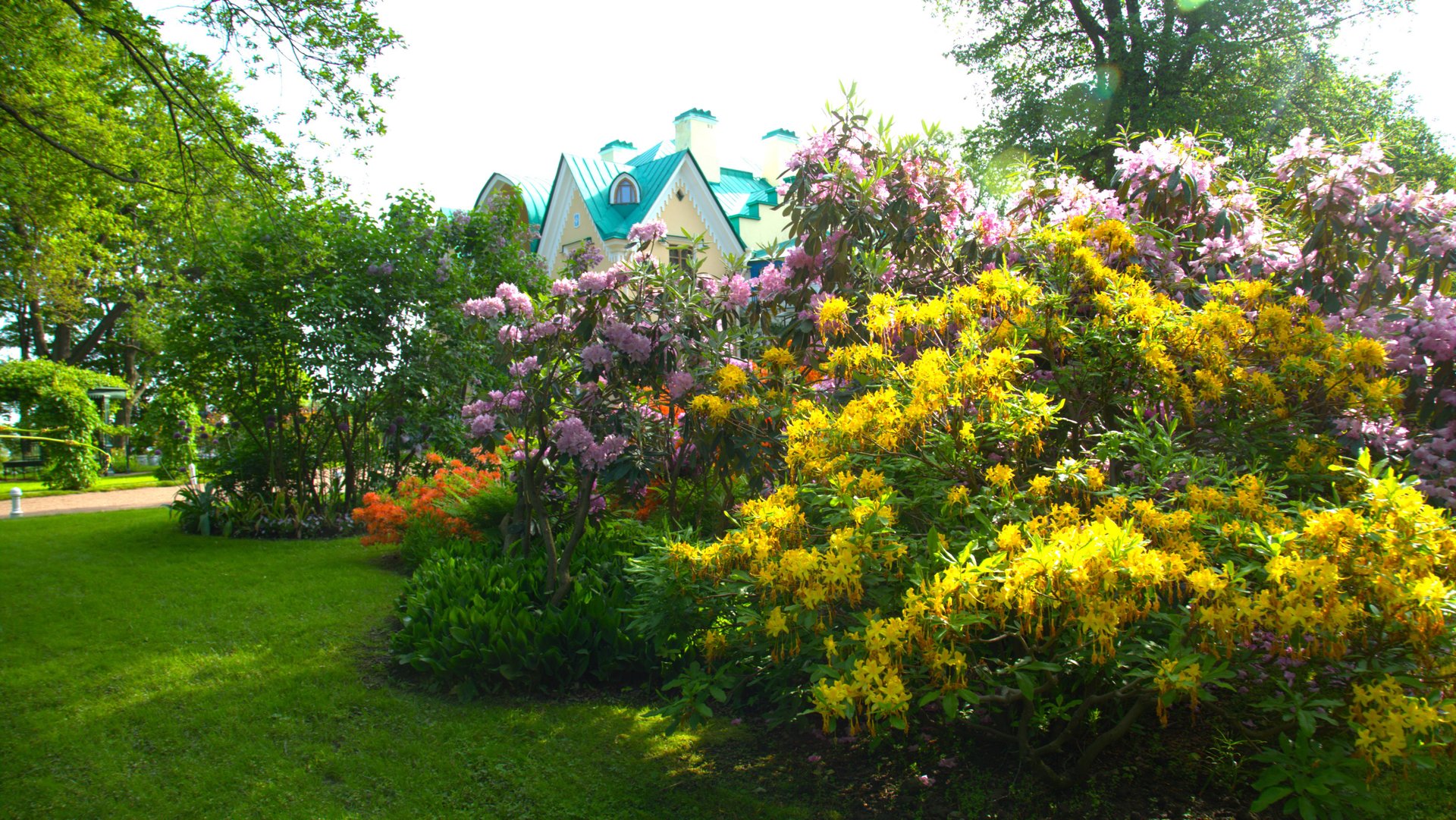 Музыка сольфеджио 417 Гц, парк Александрия Петергоф. Друзья, ставьте лайки! смотреть онлайн