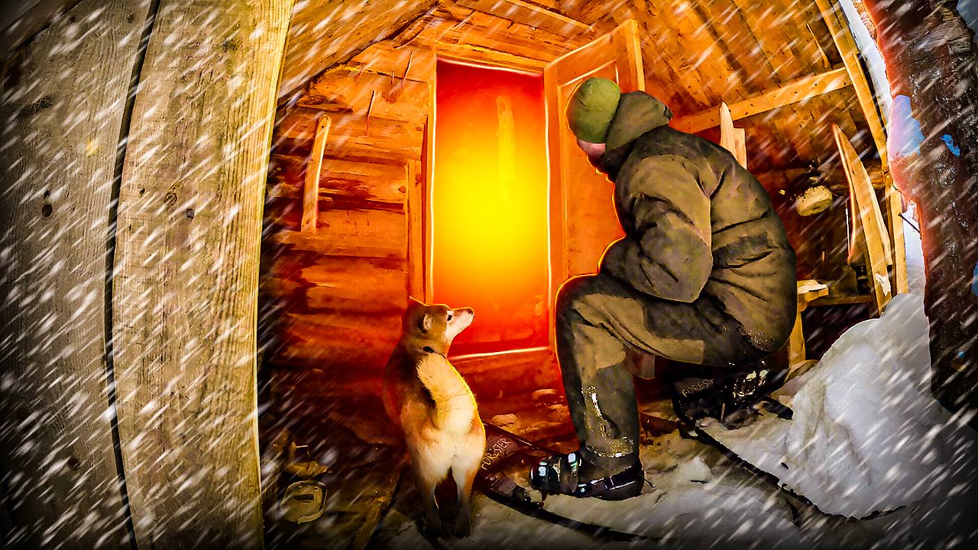 ЭТА НАХОДКА В ЛЕСУ ИЗМЕНИЛА ВСЕ НАШИ ПЛАНЫ! СТАРАЯ ЗАБРОШЕННАЯ ИЗБА | ВОЛКИ РЯДОМ | НОЧЕВКА В ТАЙГЕ смотреть онлайн