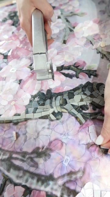 Панно из мозаики