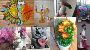 Поделки для дома и сада своими руками. Подборка ваших работ по моим МК.