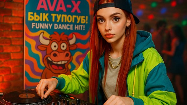 ⚡️ AVA-X – БЫК ТУПОГУБ! FUNNY DANCE HIT! #топ#музыка2025#вируснаяпесня#песньхорош#тренды#top#song