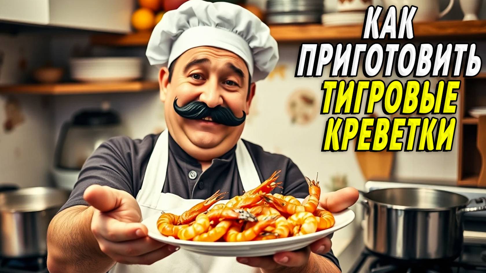 Как приготовить тигровые креветки смотреть онлайн