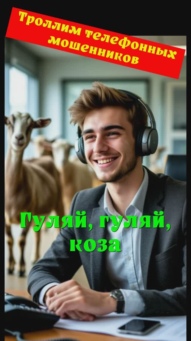 ОЛЬЧИК. Гуляй, гуляй, коза. Телефонное мошенничество