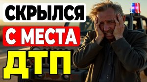 Скрылся с места ДТП! Что будет? Что делать? Какой будет штраф?