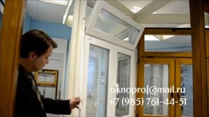 Механический привод управления фрамугами с карданной передачей