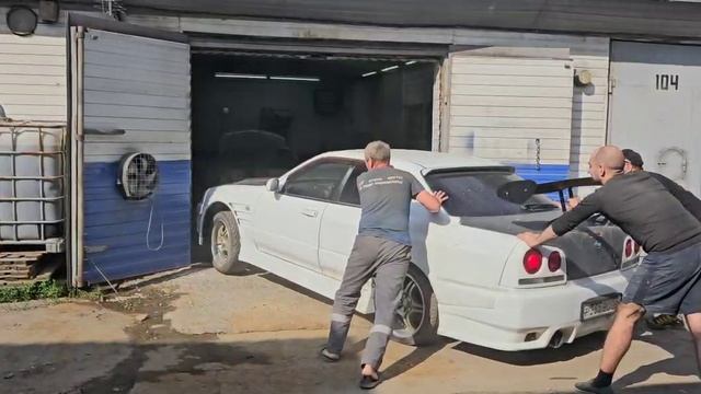 Начало, чего то нового Skyline R34!