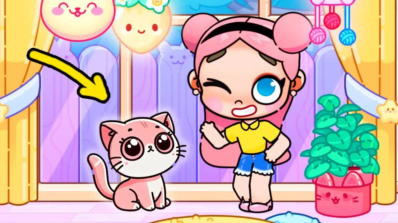 СЕРИАЛ "Avatar World" на TikTok,😍 (РОЗОВАЯ КОШКА) ЧАСТЬ 6