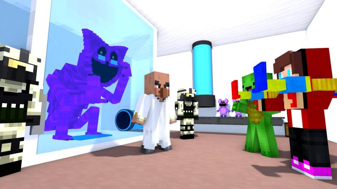 Спасаем кота Майнкрафт смотреть онлайн