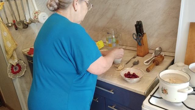 Вареники с вишней/ Лето/ Готовлю дома