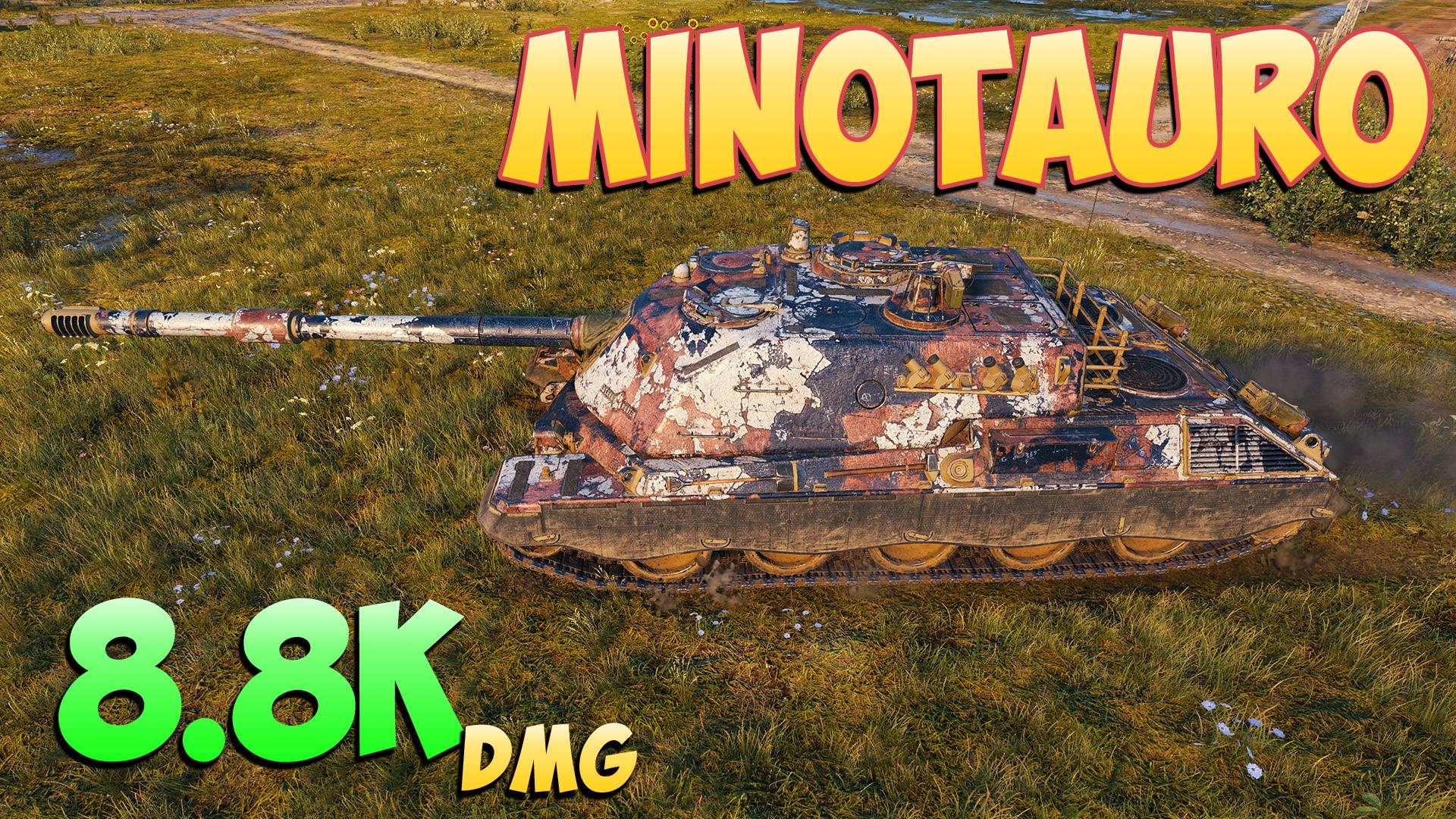 Minotauro - 9 Фрагов 8.8K Урона - 100% точности! - Мир Танков