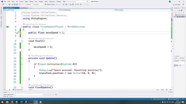 06. Variables in Unity