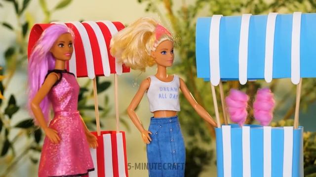 MAKE THESE CUTE BARBIE SHOES FUN DOLL CRAFTS & HACKS смотреть онлайн