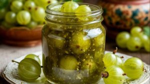 Чудо варенье! Необычное варенье из крыжовника.