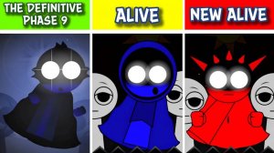 INCREDIBOX SPRUNKI 💀 | ФАЗА 9: ЖИВАЯ vs ОБНОВЛЕННАЯ! ☠️❤️ ВОСКРЕШЕНИЕ ИЛИ КОПИЯ?