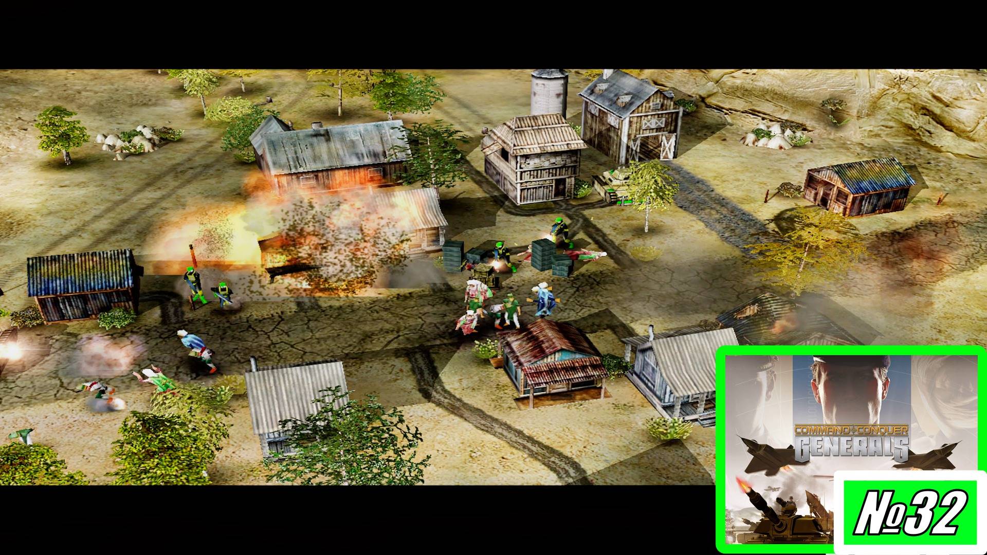 [Прохождение][Кампания №32][МАО/GLA][Нормальная сложность][Миссия 2][Command & Conquer Generals]