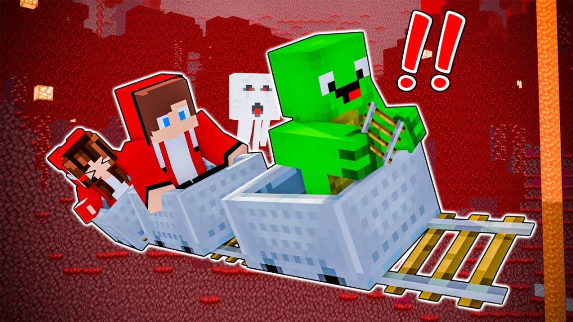 Сбегаем из деревне Майнкрафт смотреть онлайн