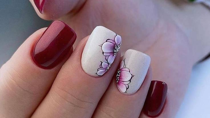 Маникюр на короткие ногти смотреть онлайн