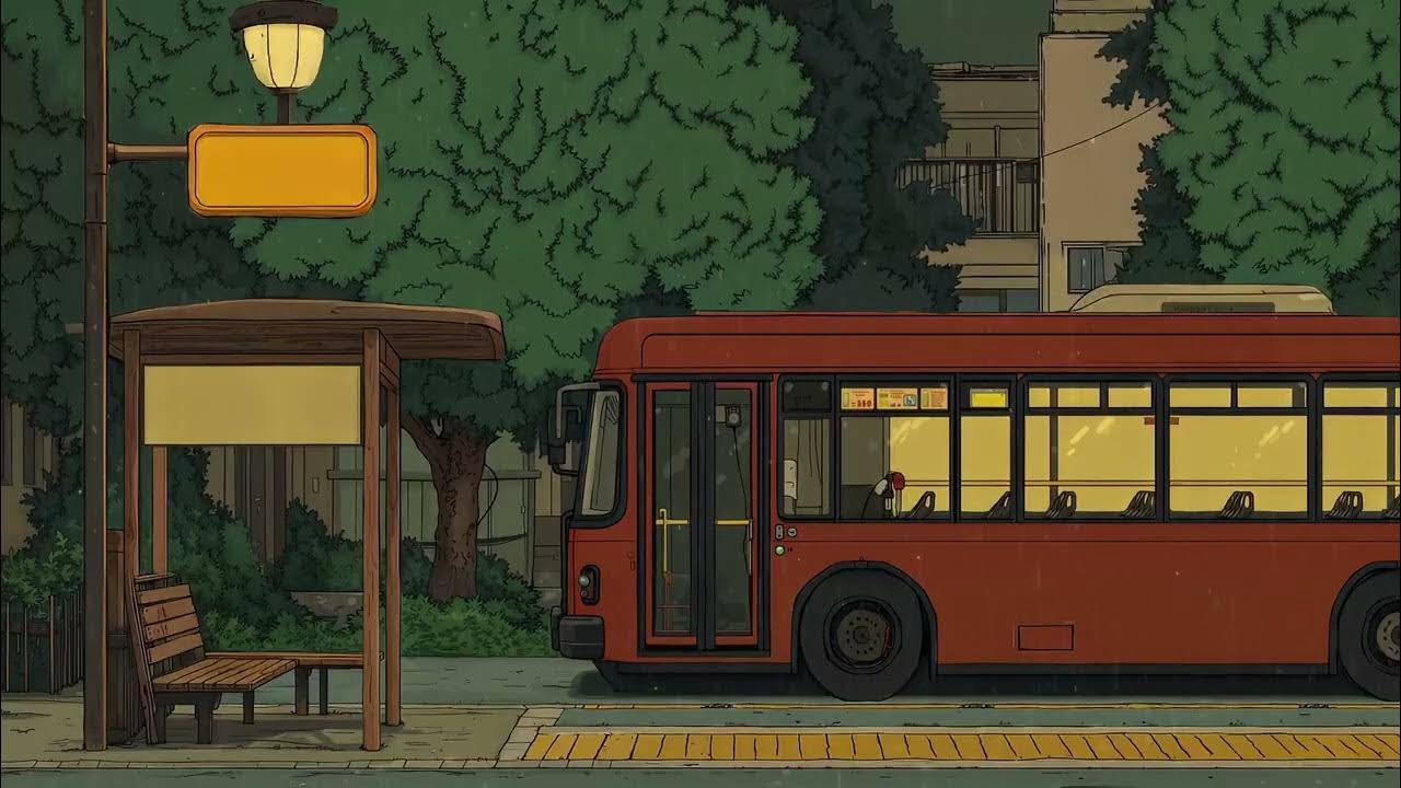 quiet stop waiting for the journey to begin a playlist for calm moments at the bus stop смотреть онлайн