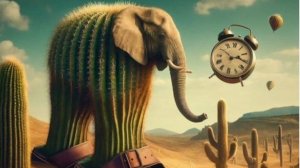 лирили  ларила 3 д ручкой. Слон кактус # Итальнский брайнрот мем.