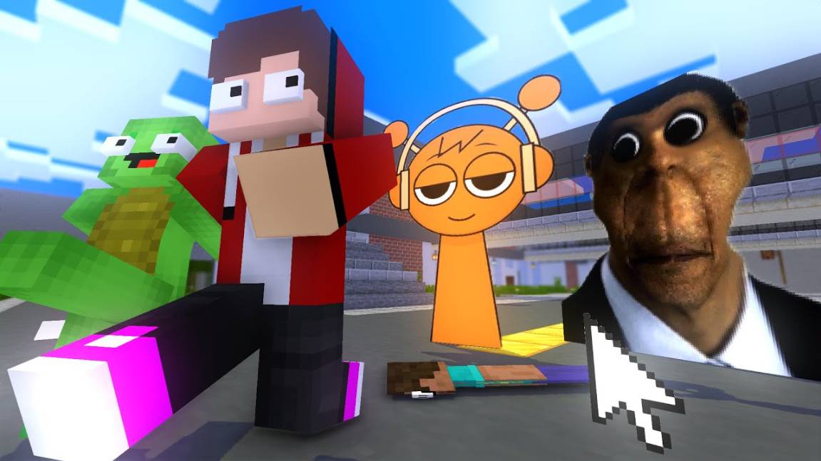 Сбежал преступник Майнкрафт смотреть онлайн