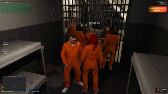 КОРОЧЕ ГОВОРЯ, НАС ПОСАДИЛИ В ТЮРЬМУ... В ГТА 5 РП (ECLIPSE GTA 5 RP) смотреть онлайн