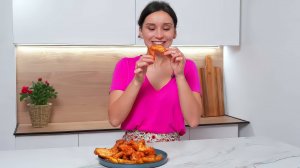 Супер маринад! Куриные крылышки с картошкой в духовке