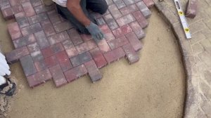 Укладка брусчатки на песок своими руками