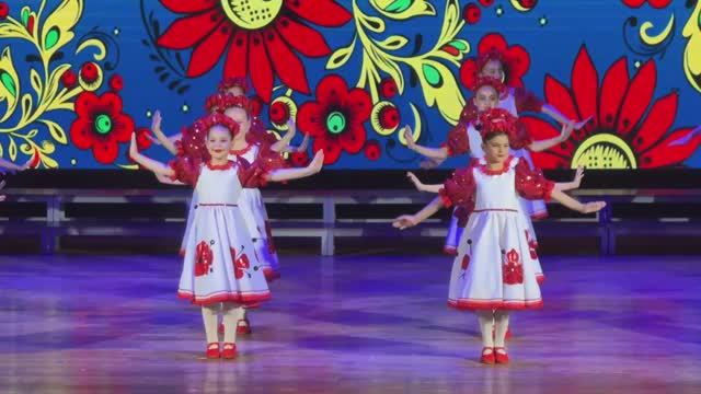 Детский народный танец Маков цвет - анс.Сияние смотреть онлайн