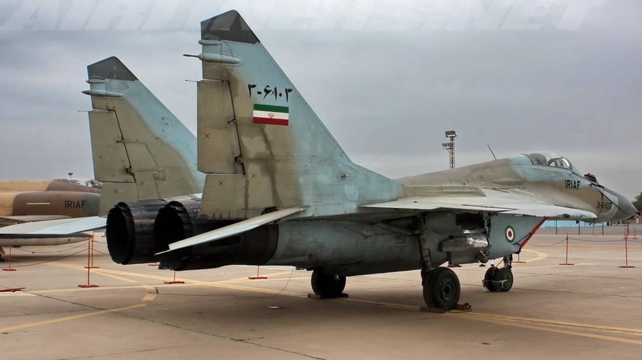 ВОЕНЭЛЕКТРОСИМ | DCS WORLD | МиГ-29 ВВС Ирана (IRIAF) смотреть онлайн