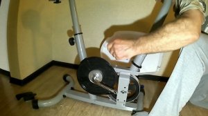 Ремонт велотренажера : замена подшипников.