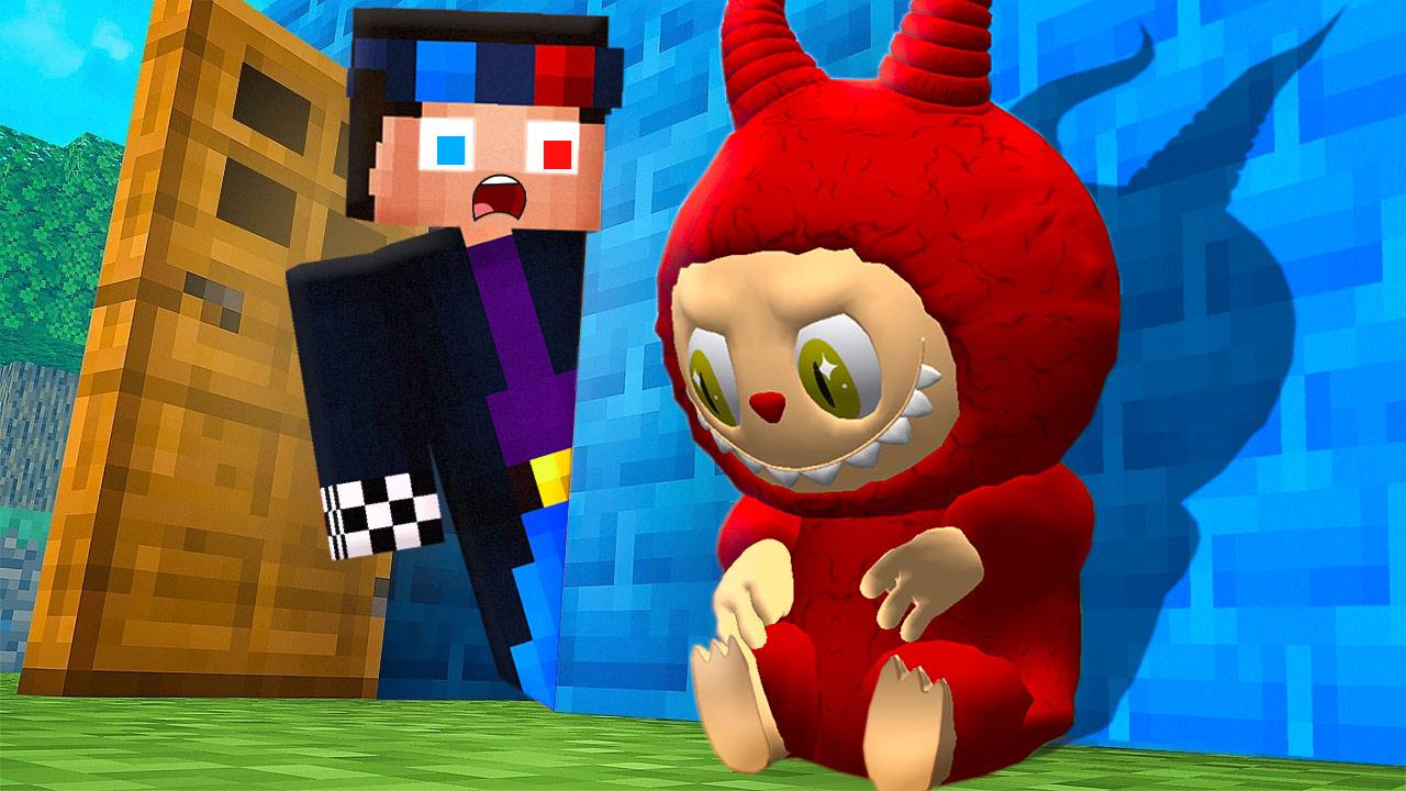 😈КТО ОСТАВИЛ ДЬЯВОЛЬСКОГО ЛАБУБУ У МЕНЯ ПОД ДВЕРЬЮ В МАЙНКРАФТ? ШЕДИ MINECRAFT смотреть онлайн