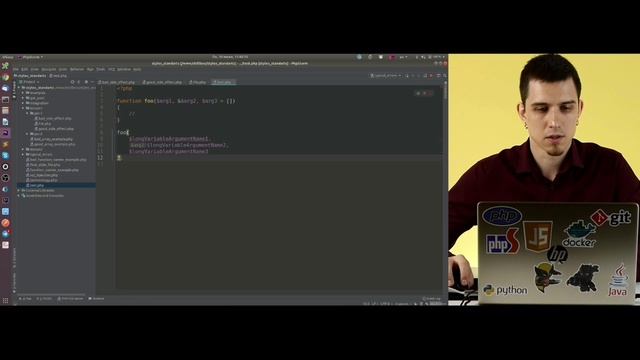 3.5. Стили и стандарты оформления кода - psr-1 и psr-2, грамотное именование переменных