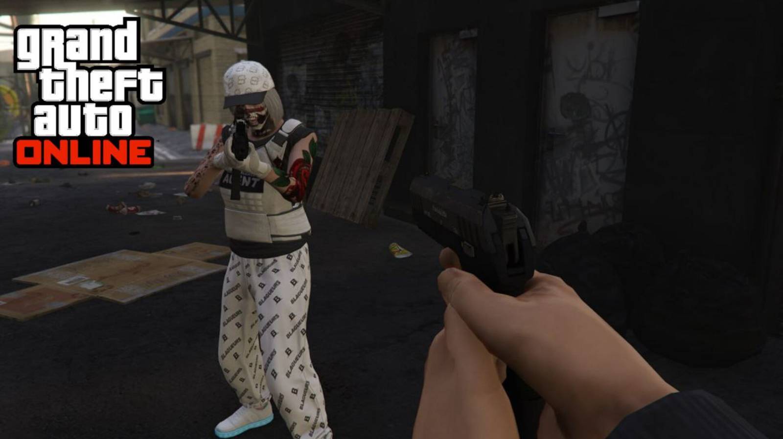 Получаем Боевой пистолет в GTA Online смотреть онлайн