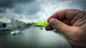 ЛОВИТ ПРИ ЛЮБОЙ ПОГОДЕ! РЫБАЛКА НА СПИННИНГ В ЦЕНТРЕ МОСКВЫ