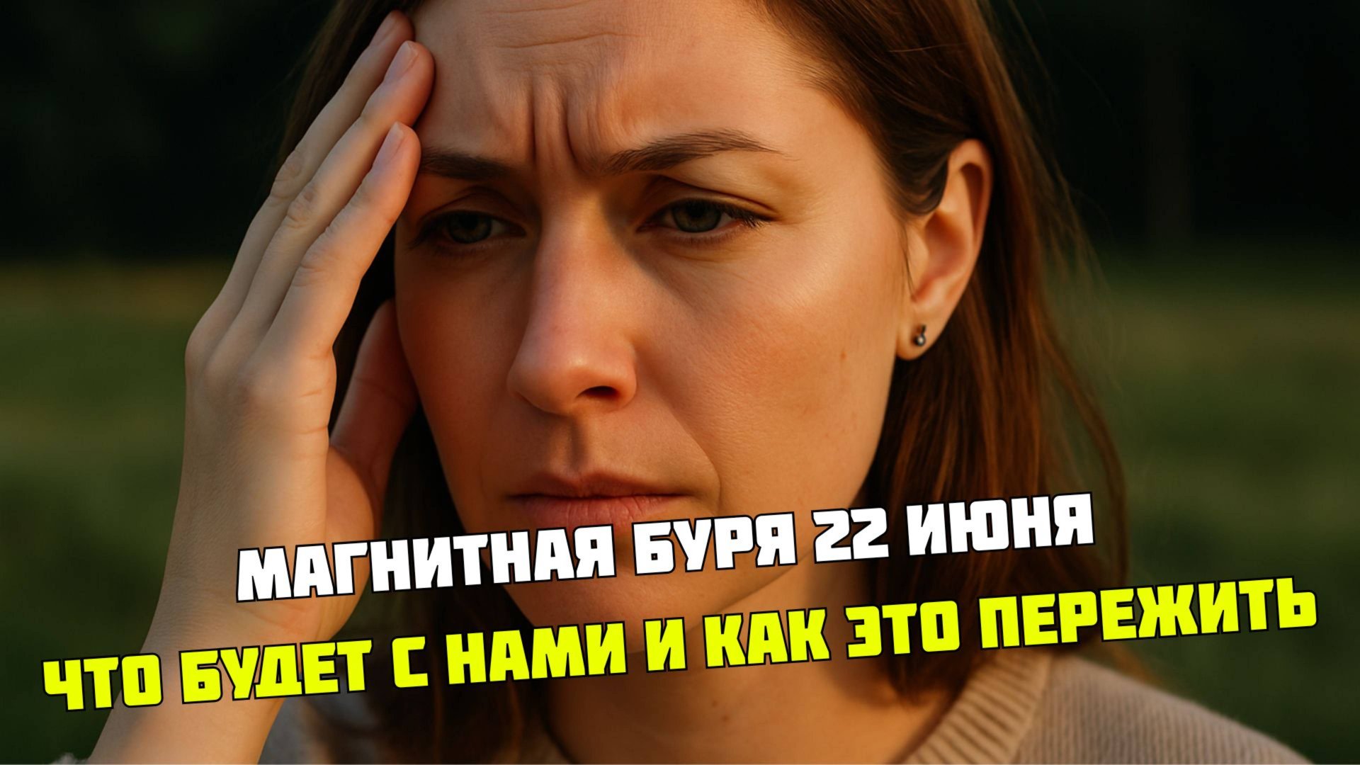 МАГНИТНАЯ БУРЯ 22 ИЮНЯ — ЧТО БУДЕТ С ОРГАНИЗМОМ И КАК ЭТО ПЕРЕЖИТЬ