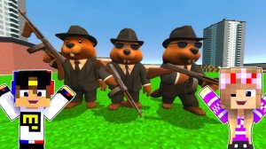 БОБРИТО БАНДИТО СЛОМАННЫЙ МОД в МАЙНКРАФТ! ДЕВУШКА НУБ и ПРО ВИДЕО ТРОЛЛИНГ MINECRAFT Евгенбро