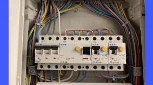 Распределительный щит. Сборка трехфазного щита. Подключение_автоматов.