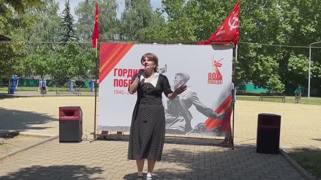 21-06-2025 г. В парковой зоне а.Кошехабль состоялся районный фестиваль военно патриотической песни смотреть онлайн