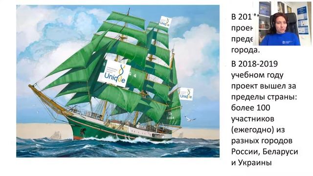 Открытие проекта Unique 2020-2021