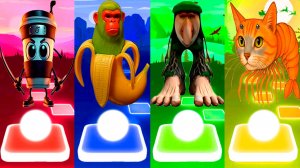 КАПУЧИНО АССАСИНО VS ШИМПАНЗИНИ БАНАНИНИ VS БРР БРР ПАТАПИМ VS ТРИПИ ТРОПИ | Tiles Hop №3