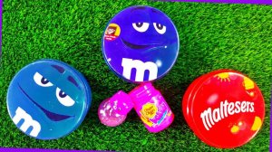 Мультики про конфетки. Распаковка ярких коробок с радужными M&M'S. Мультики онлайн для малышей