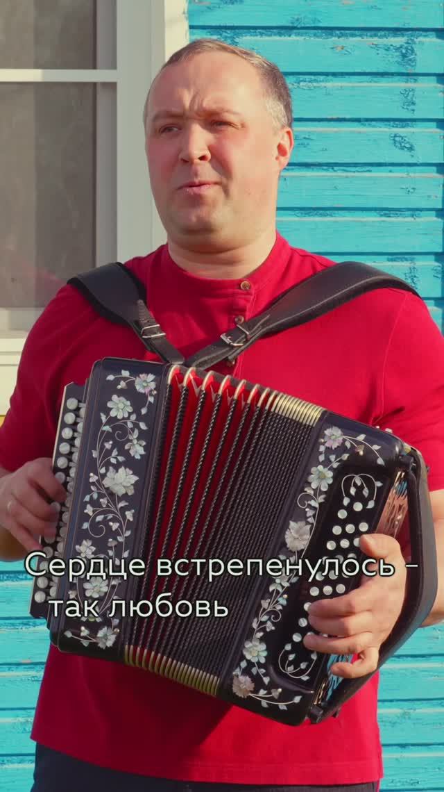 Ты моя деревня, сердце согреваешь... гармонист Иван Разумов, солист ансамбля «Пташица». смотреть онлайн
