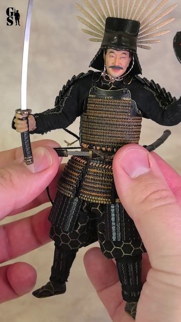 Тоетоми Хидэеси на 3D принтере - обзор фигурки самурая в масштабе 1/12 смотреть онлайн