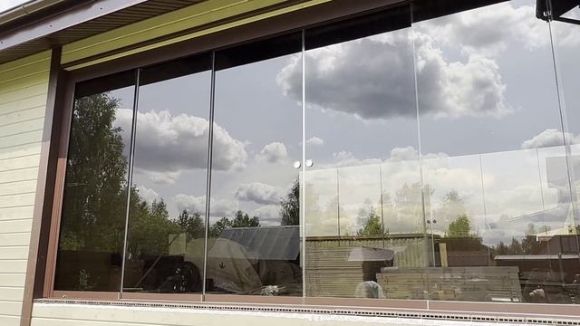 Панорама без потерь веранда с раздвижной системой Slide смотреть онлайн