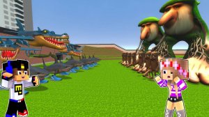 БАЛЕРИНО КАПУЧИНО СЛОМАННЫЙ МОД в МАЙНКРАФТ! ДЕВУШКА НУБ и ПРО ВИДЕО ТРОЛЛИНГ MINECRAFT