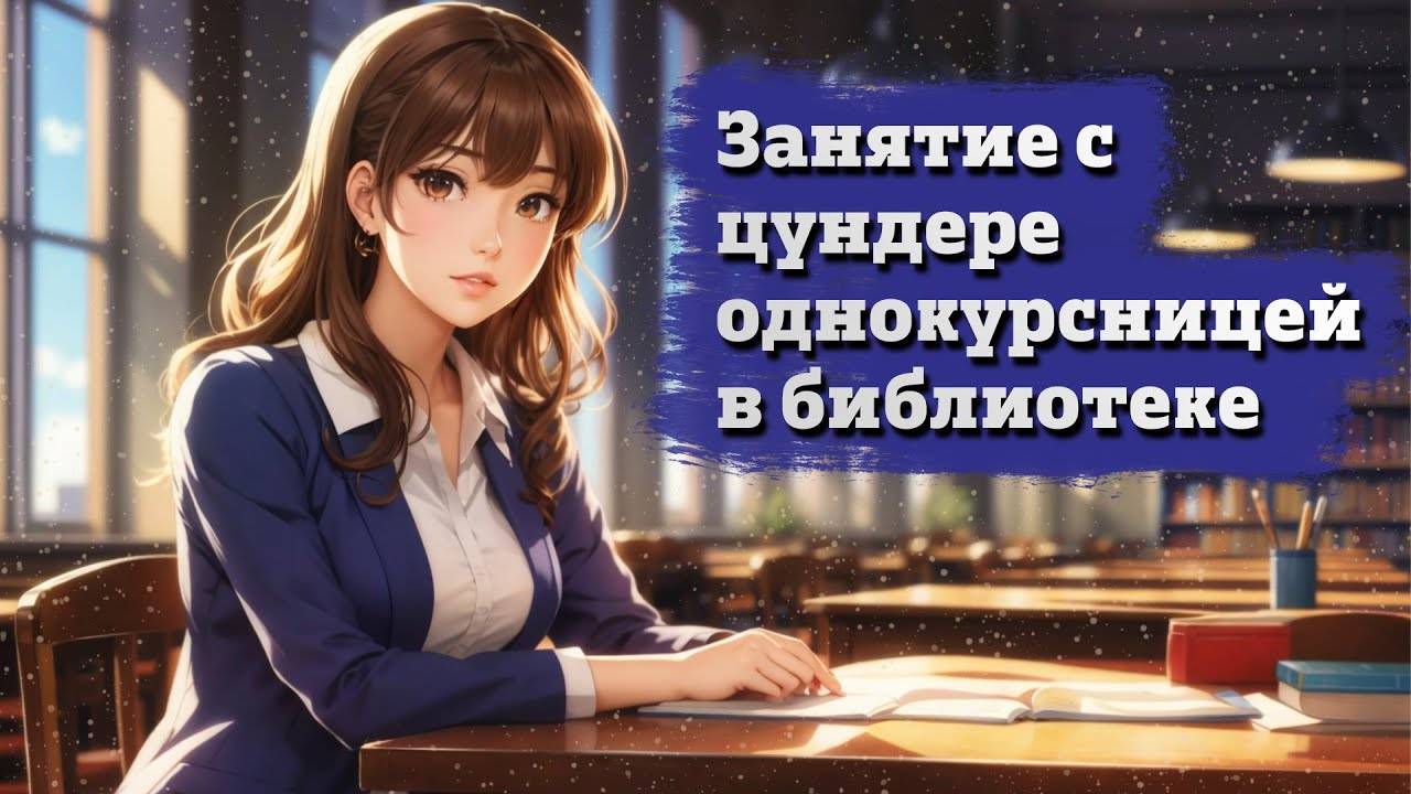 38 Занятие с цундере однокурсницей в библиотеке _ ASMR RP _ Часть 2 смотреть онлайн