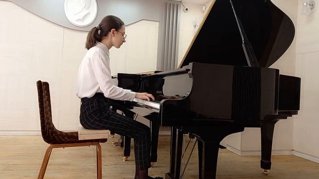 Г. Гендель Пассакалья из сюиты № 7 g moll. Исполняет Парамонова Юлия