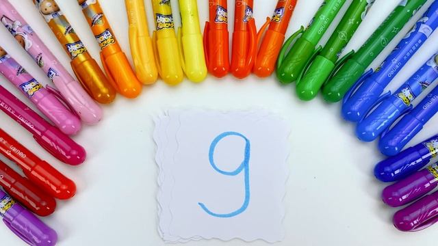 Учим Счёт от 1 до 20 ✏️ Яркие Карандаши и Весёлые Цифры для Малышей смотреть онлайн