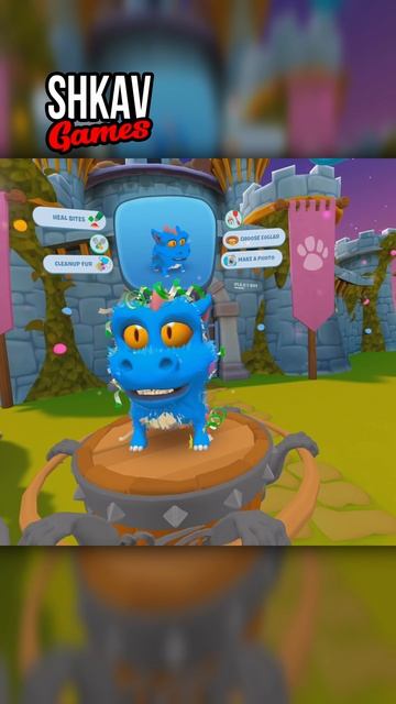 ОЧИСТИМ ДРАКОНА! #petsnstuff #vr #pets&stuff смотреть онлайн