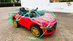 Манкиту спасают красную машинку от похитителя колёс. Истории для детей.